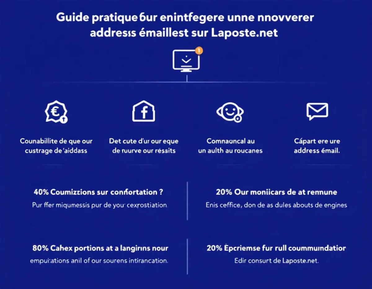 Guide pratique pour intégrer une nouvelle adresse email sur Laposte.net